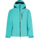 Unbound Gore-Tex Shell Jacket 2.0-Turquoise jacket with a brand logo on a white background