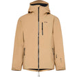 Unbound Gore-Tex Shell Jacket 2.0-Tan jacket with a hood on a white background