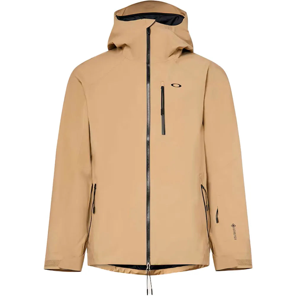 Unbound Gore-Tex Shell Jacket 2.0-Tan jacket with a hood on a white background