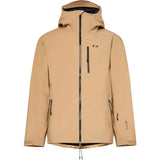 Unbound Gore-Tex Shell Jacket 2.0-Tan jacket with a hood on a white background