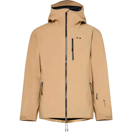 Unbound Gore-Tex Shell Jacket 2.0-Tan jacket with a hood on a white background