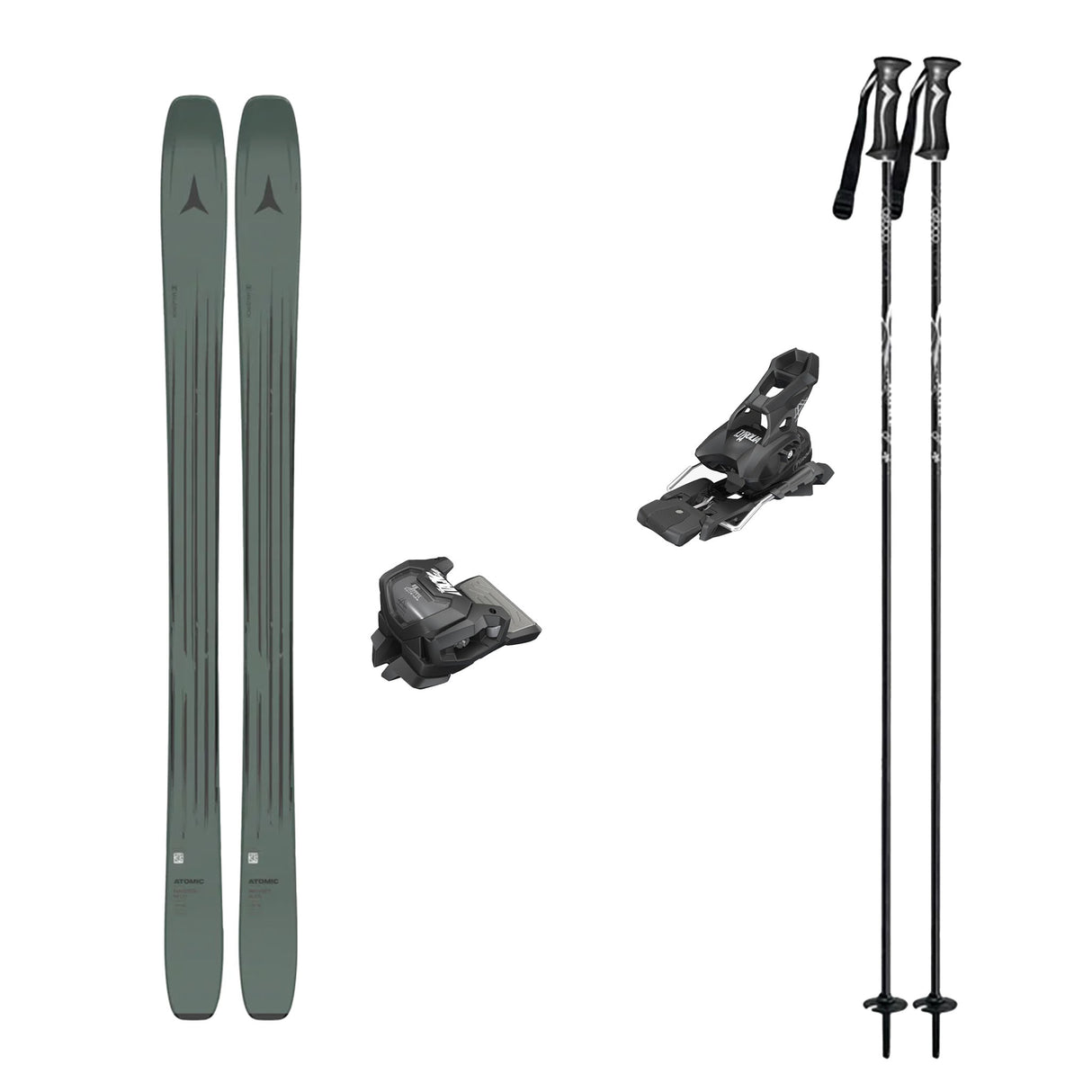 Atomic Maverick 96 CTI Skis 2026 with Tyrolia Attack 14 Bindings Ski Package