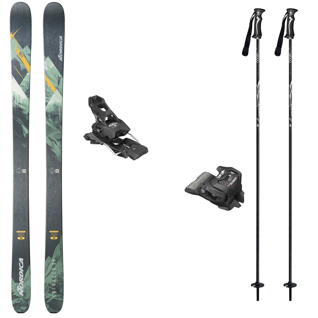 Nordica Enforcer 94 Skis 2026 with Tyrolia Attack 14 Bindings Ski Package