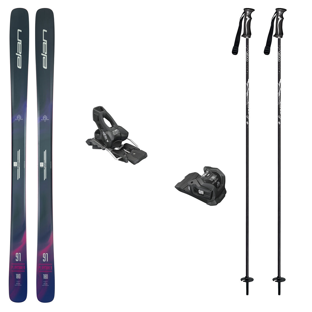 Elan Playmaker 91 Skis 2026 with Tyrolia Attack LYT 11 Bindings Ski Package