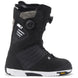 MJudge2026- Black snowboard boot with visible branding on a white background