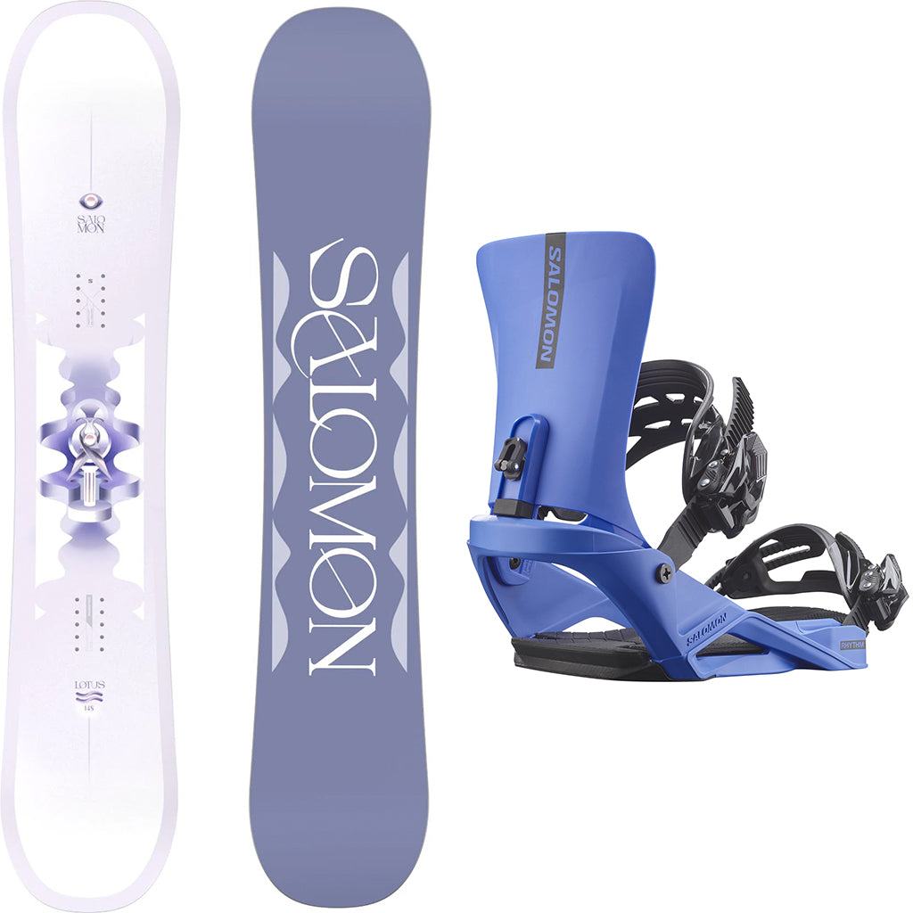 Salomon Lotus with Salomon Rhythm Womens Snowboard Package 2026