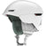 Revent Lite+-White helmet with green interior and visible brand logo on a white background