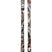 revolt81Flat-Pair of skis with a colorful design on a white background