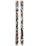 revolt81Flat-Pair of skis with a colorful design on a white background
