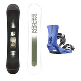 Salomon Pulse Snowboard with Salomon Rhythm Bindings Mens Snowboard Package 2026