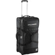 container-100- Black ski/ snowboard lugagge bag on a white background