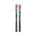 WSantaAna87-Pair of skis with a mountain landscape design on a white background