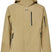 Sub Temp RC Gore-Tex Jacket 2.0-Beige winter jacket with black zippers on a white background