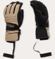 B1B Glove-Pair of beige and black gloves on a light gray background