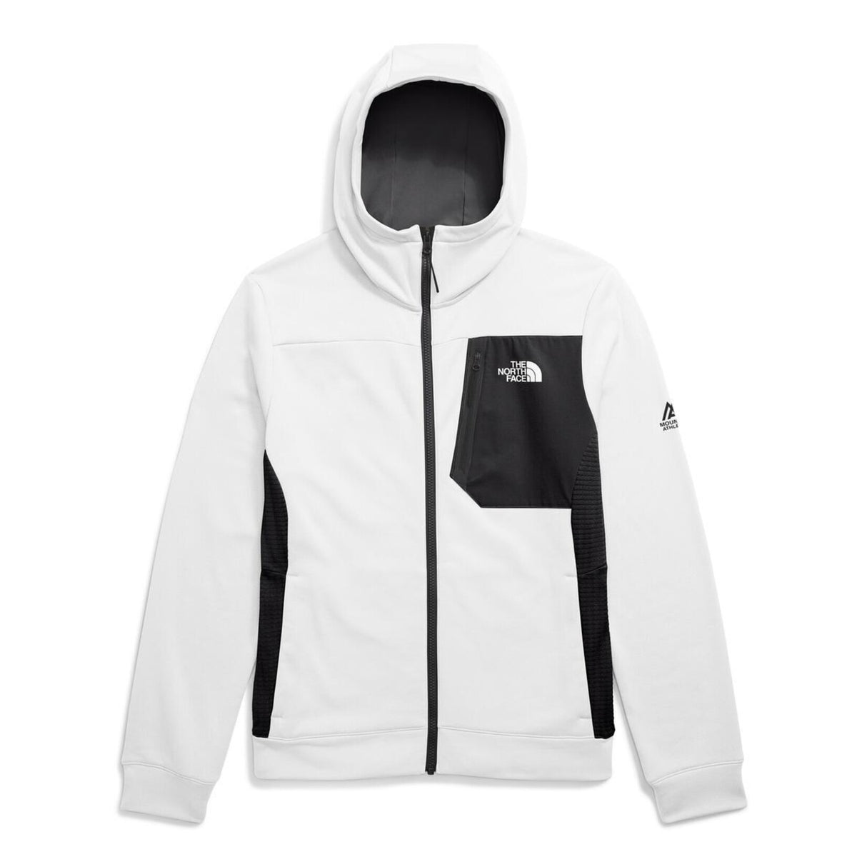Off White White North Face Fleece Jacket North Face Mountain