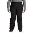 WFreedomPlusInsulatedPant- Black pants worn by a person on a white background