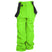 Rodeo Pant-Green snow pants with black suspenders on a white background