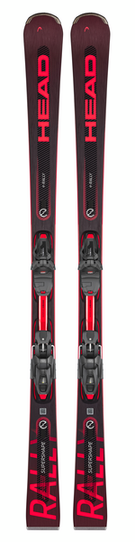 Head Supershape e-Rally (PRD 12 GW System Binding) Skis Mens 2024