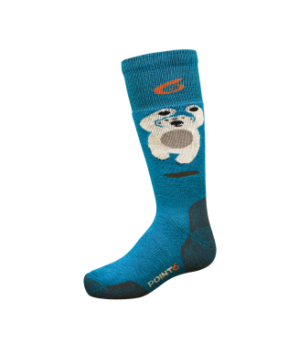 Point 6 Polar Bear Medium OTC Kids Socks
