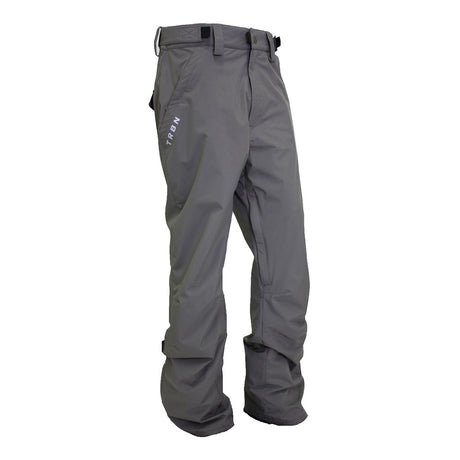 EboPant-A pair of men's grey snowboarding pants on a white background