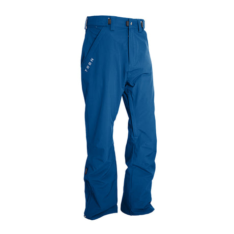 EboPant-A pair of men's blue snowboarding pants on a white background